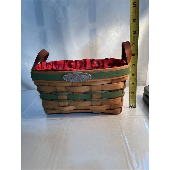 Handmade Basket Gerald E. Henn Workshops Mother's Day 1993 Special Collectors Ed - Picture 9 of 11